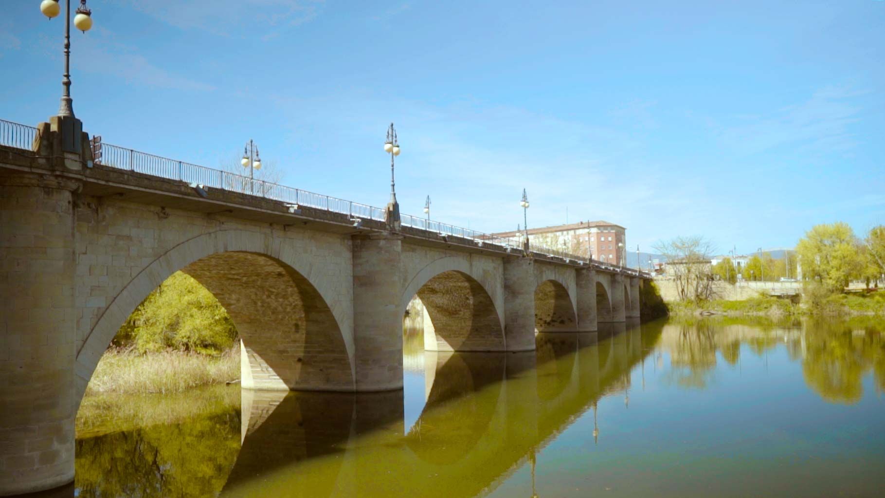 Le Puente de Piedra à Logroño.